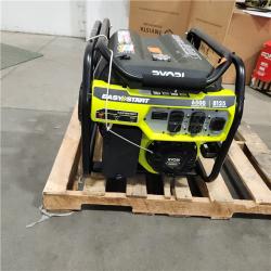 Dallas Location - As-Is RYOBI 6,500-Watt Gasoline Powered Portable Generator