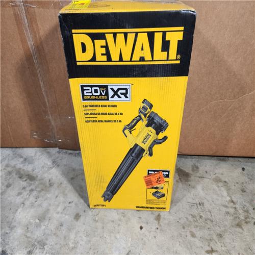 HOUSTON LOCATION - AS-IS DeWalt Brushless Cordless Battery Powered Handheld Leaf Blower KIT