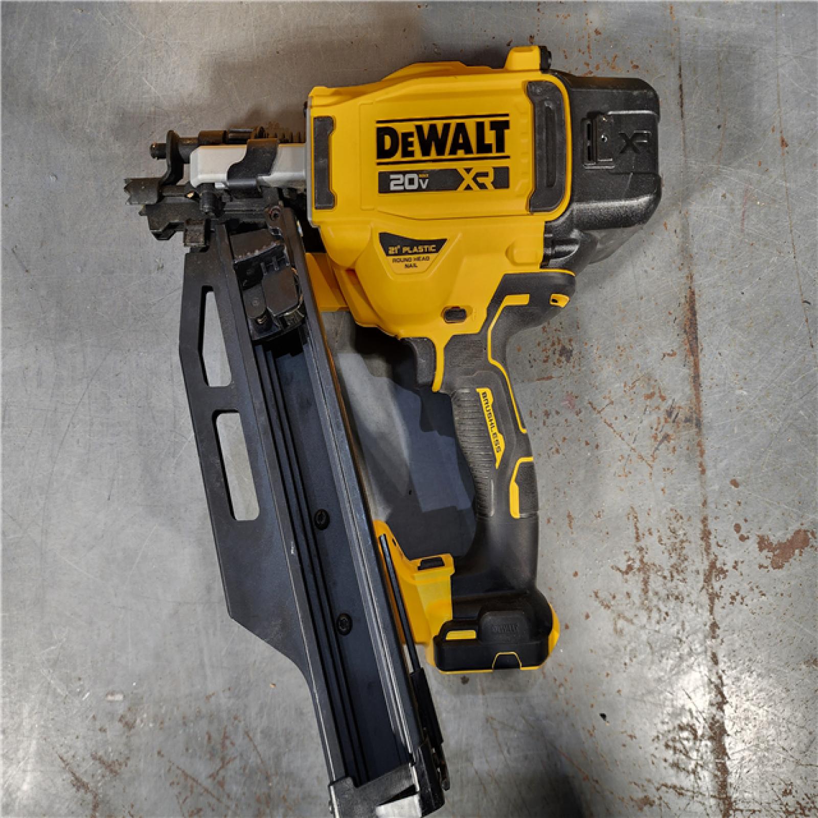 HOUSTON LOCATION - AS-IS DEWALT 20-Volt 21Â° Cordless Framing Nailer (Tool-Only)