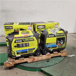 Dallas Location - As-Is Ryobi 2300-Watt Bluetooth Inverter Generator(Lot Of 4)