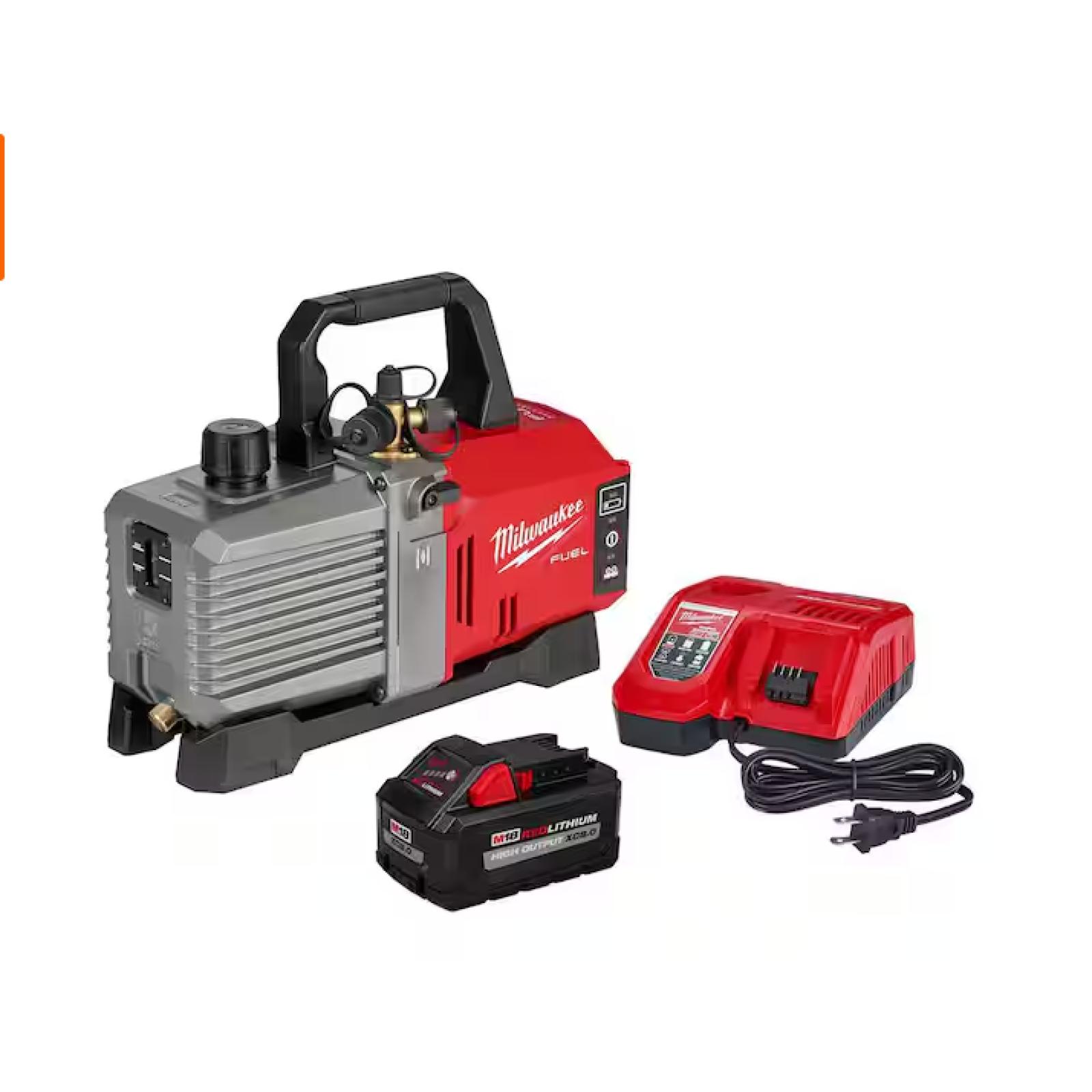 NEW! - Milwaukee M18 18V Lithium-Ion Cordless 5 CFM Vacuum Pump Kit