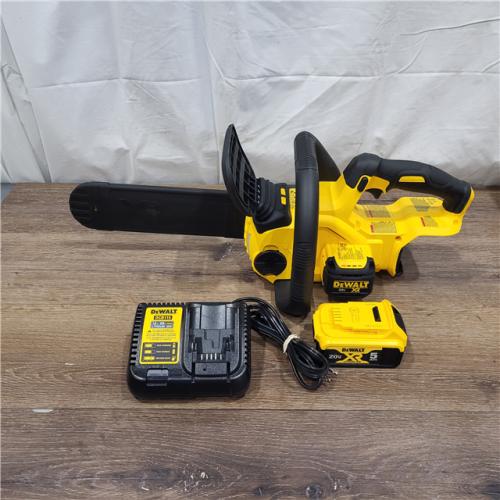 AS-IS DEWALT 20V MAX Brushless Cordless 12in. Chainsaw Kit