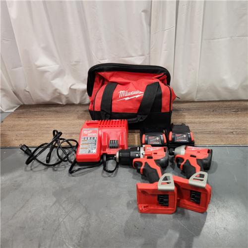 AS IS Milwaukee M18 Compact Brushless 2-Tool Combo Kit