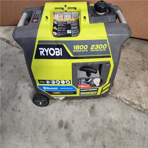 HOUSTON LOCATION - AS-IS 2,300-Watt Recoil Start Bluetooth Super Quiet Gasoline Powered Digital Inverter Generator with CO Shutdown Sensor