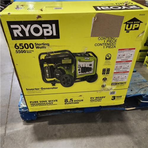 Dallas Location - As-Is Ryobi RYi6522 5500/6500W Inverter Generator