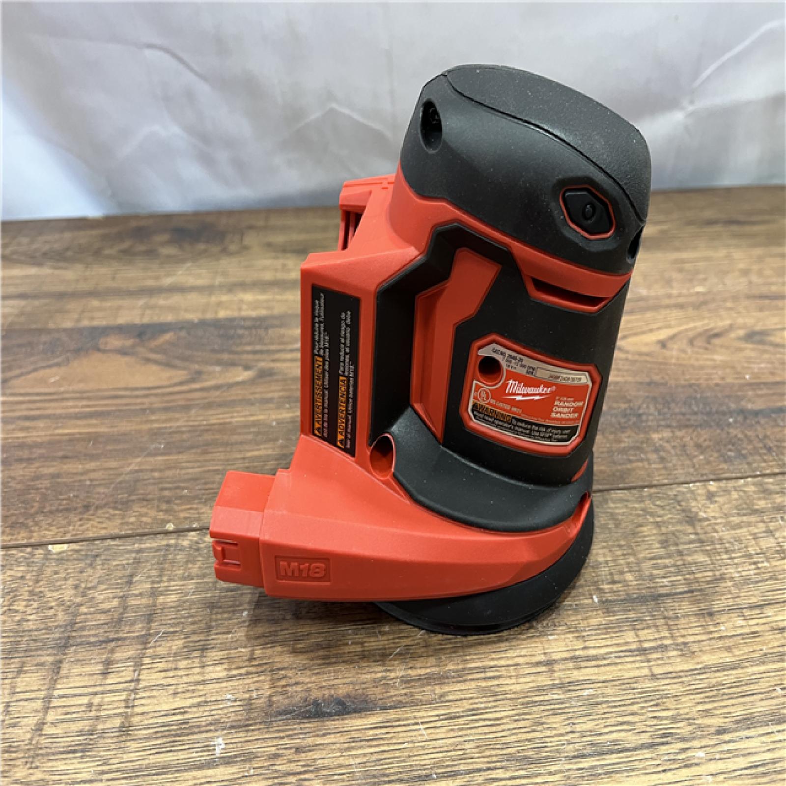 AS-IS Milwaukee 2648-20 - M18 5  7000-12000 Opm Cordless Variable Speed Random Orbital Sander