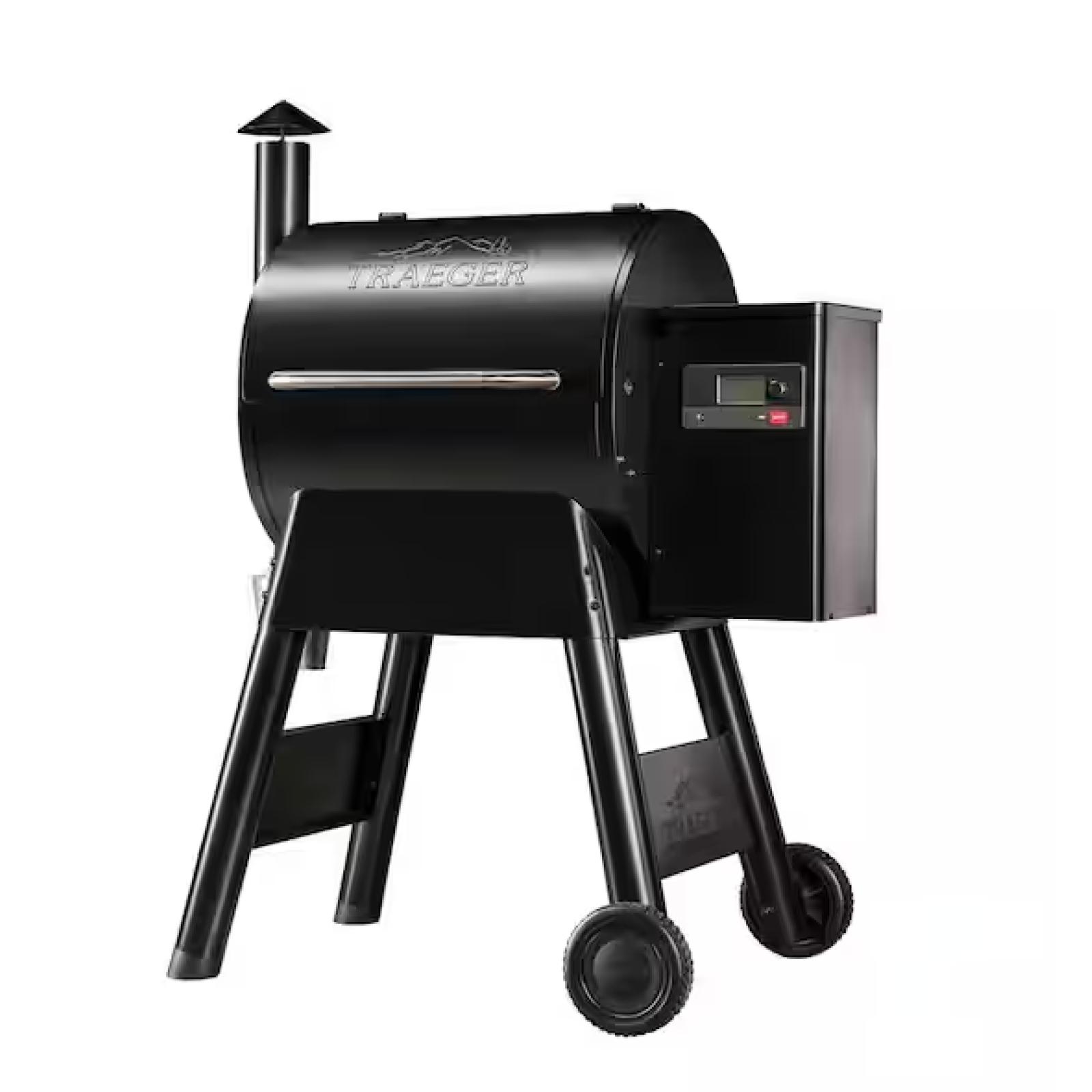 DALLAS LOCATION - Traeger Pro 575 Wifi Pellet Grill and Smoker in Black