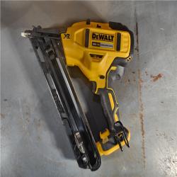 HOUSTON LOCATION - AS-IS DEWALT 20V MAX XR 15 Ga. Cordless 34 Deg Nailer 20 V