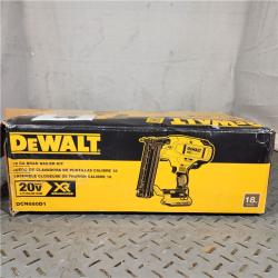 Houston Location AS IS DEWALT 20V MAX XR 18 Gauge Brad Nailer Kit Appears IN LIKE NEW Condition