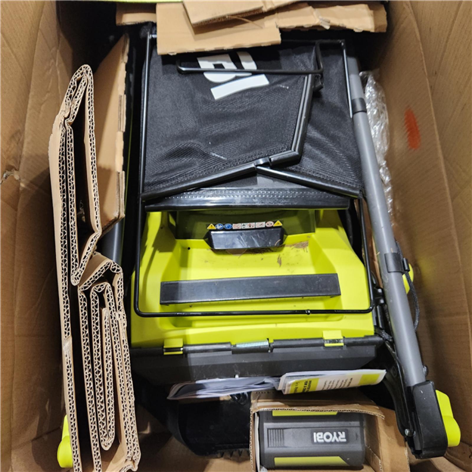 DALLAS LOCATION - AS-IS RYOBI 40V HP Brushless 20 in. Cordless Battery Walk Behind Push Mower with 6.0 Ah Battery and Charger