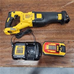 NEW FLEXVOLT 60V MAX Cordless Brushless Reciprocating Saw with (1) FLEXVOLT 9.0Ah Battery