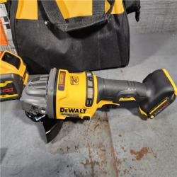 HOUSTON LOCATION - AS-IS (APPEARS LIKE NEW) DeWalt Flexvolt 60V Max Cordless Grinder  4.5 in; 6 in  Kit  1 KT (115-DCG418X2)