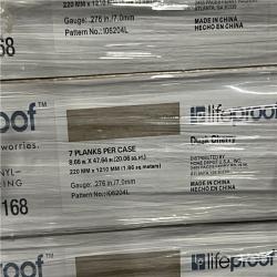 DALLAS LOCATION - Lifeproof Dusk Cherry 6 MIL x 8.7 in. W x 48 in. L Click Lock Waterproof Luxury Vinyl Plank Flooring (20.1 sqft/case) PALLET -(56 UNITS)