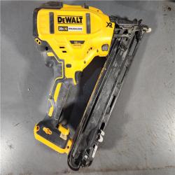 HOUSTON LOCATION - AS-IS DEWALT 20V MAX XR 15 Ga. Cordless 34 Deg Nailer 20 V