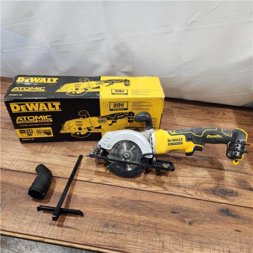 AS-IS ATOMIC 20V MAX Cordless Brushless 4-1/2 in. Circular Saw (Tool Only)