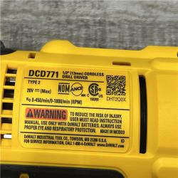 AS-IS DEWALT 20V MAX Cordless 6 Tool Combo Kit with (1) 20V 4.0Ah Battery, (1) 20V 2.0Ah Battery, and Charger