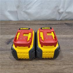 AS-IS DEWALT FLEXVOLT 20V/60V MAX Lithium-Ion 6.0Ah Battery Pack (2 Pack)