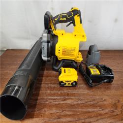 AS-IS DEWALT 20V MAX Brushless Cordless Handheld Axial Leaf Blower Kit