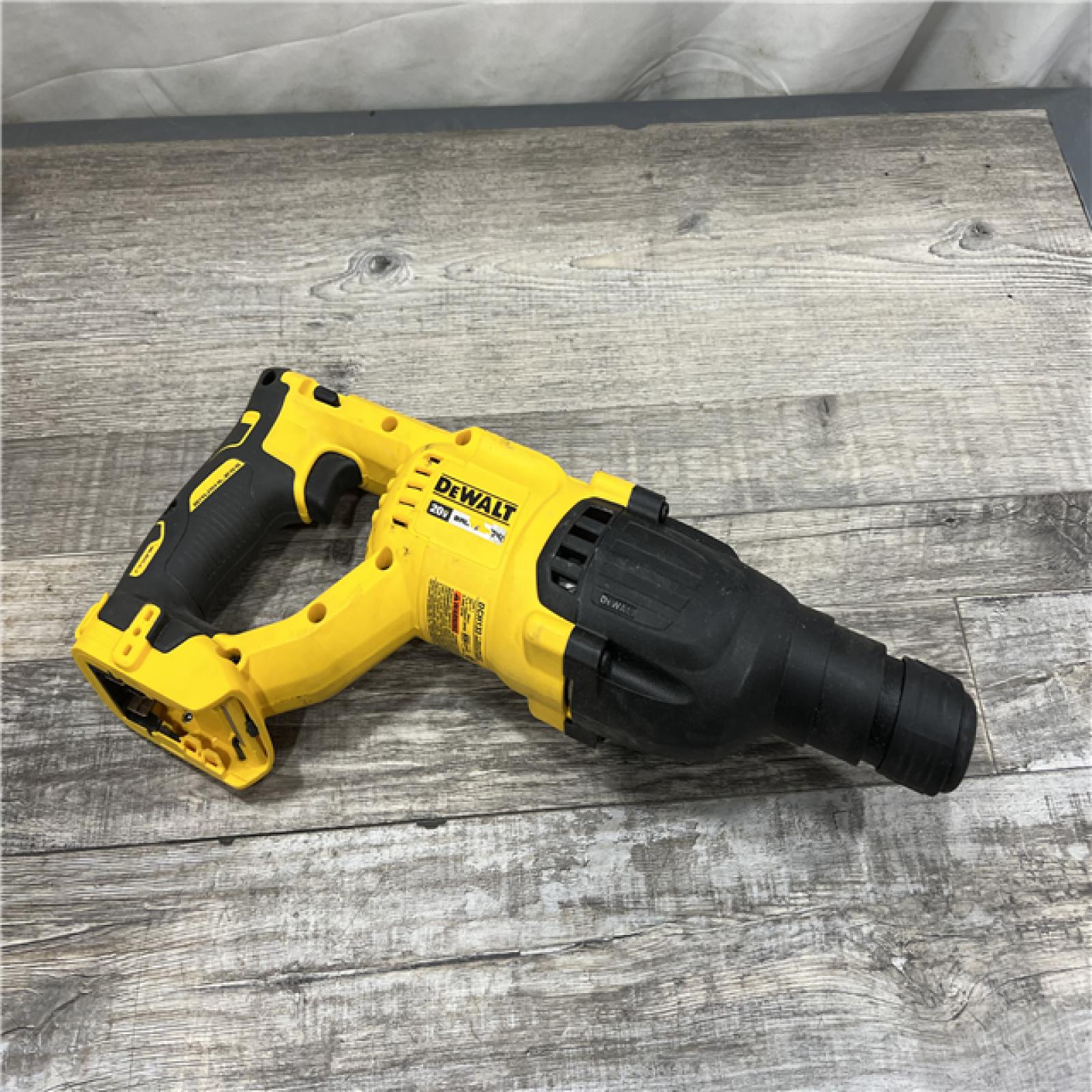 AS-IS DEWALT 20V MAX Cordless Brushless 1 in. SDS Plus D-Handle Concrete and Masonry Rotary Hammer (Tool Only)