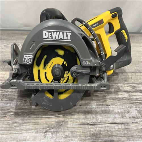 AS-IS DEWALT FLEXVOLT 60V MAX Cordless Brushless 7-1/4 in. Wormdrive Style Circular Saw (Tool Only)