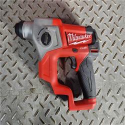 HOUSTON LOCATION - AS-IS Milwaukee M12 FUEL Brushless Cordless 5/8 in. SDS-Plus Rotary Hammer Kit