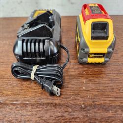 AS-IS DeWalt FLEXVOLT 20V/60V MAX Lithium-Ion Battery and Charger Starter Kit