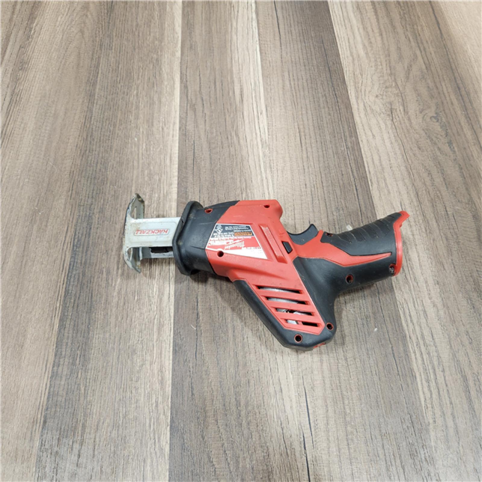 AS IS Milwaukee M12 12-Volt Lithium-Ion HACKZALL Cordless Reciprocating Saw (Tool-Only)