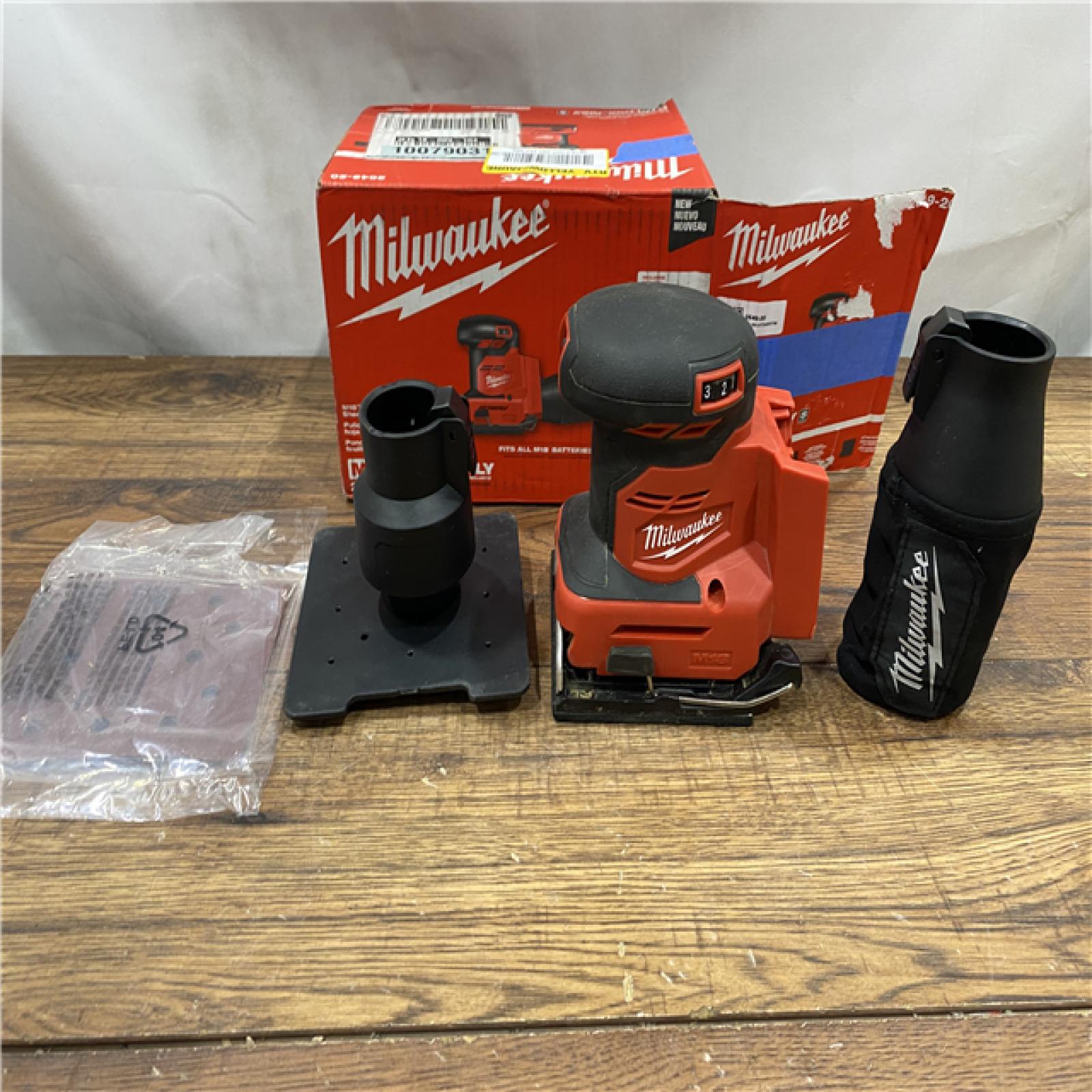 AS IS Milwaukee 1/4 in. Sheet Sander (Tool-Only)