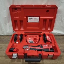 AS-IS Milwaukee M12 Force Logic Press Tool 1/2 in. to 1 in. Kit