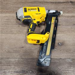 AS-IS DEWALT Plastic Collated Framing Nailer And Charger