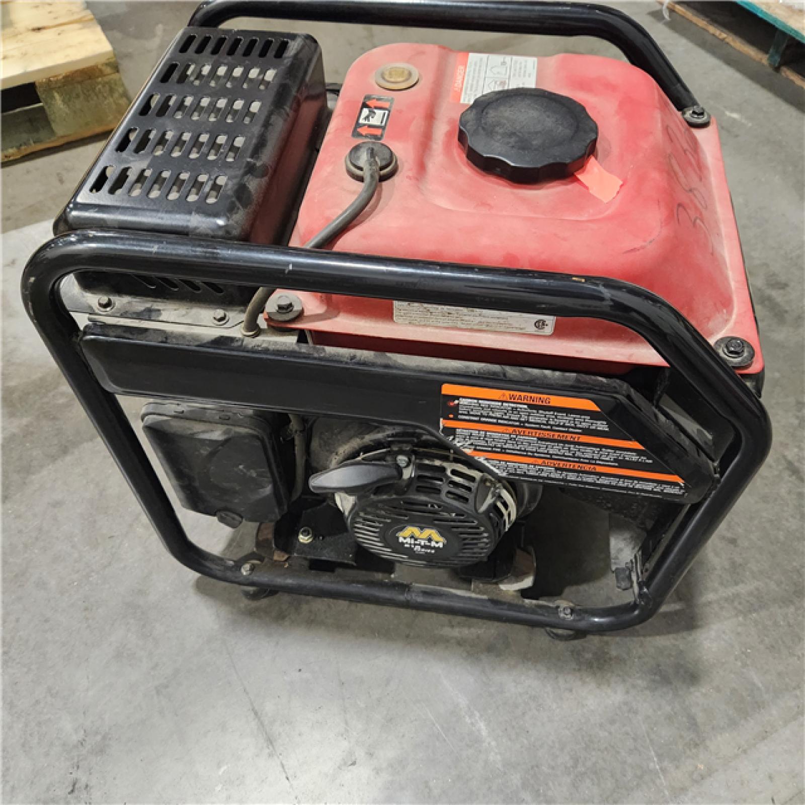 DALLAS LOCATION - AS-IS Mi T M 3500 Watt Inverter Generator with CO Detector