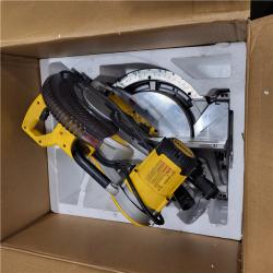 AS-IS DeWalt 15 Amp Corded 12 in. Compound Double Bevel Miter Saw