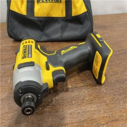 AS-ISDEWALT ATOMIC 20V MAX* Brushless Cordless Compact 1/4 in. Impact Driver Kit