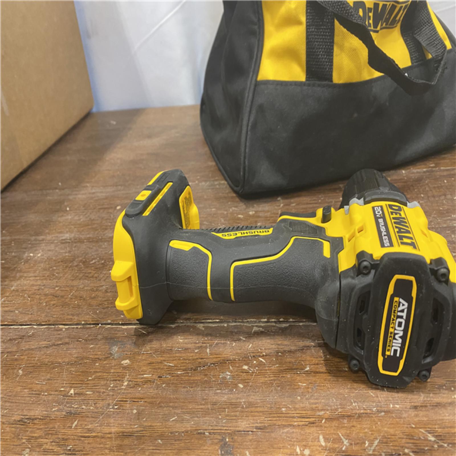 AS-ISDeWalt ATOMIC COMPACT SERIESâ„¢ 20V MAX* Brushless Cordless 1/2 in. Drill/Driver