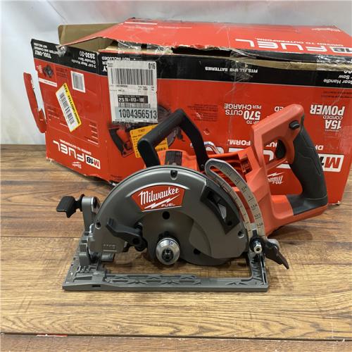 AS IS Milwaukee 2830-20 Rear Handle Circular Saw M18 FUEL 7-1/4  Cordless Brushless Tool Only