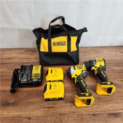 DeWalt 20V MAX Atomic Cordless Brushless 2 Tool Compact Drill and Impact Driver Kit (Appears In Good Condition)