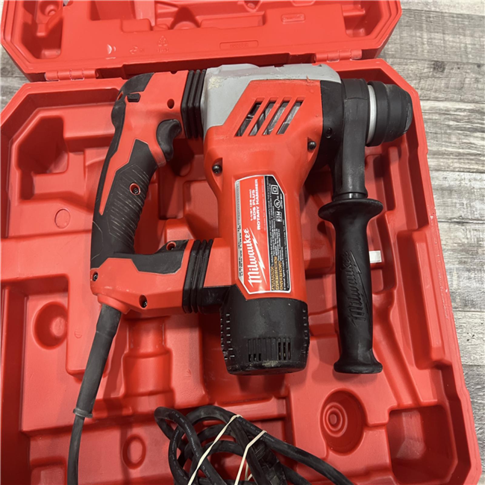 AS-IS Milwaukee 1-1/8 in. Corded SDS-Plus Rotary Hammer