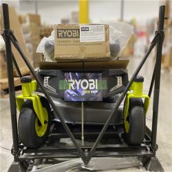 DALLAS LOCATION- RYOBI 80V HP Brushless 42 in. Battery Electric Cordless Zero Turn Riding Mower