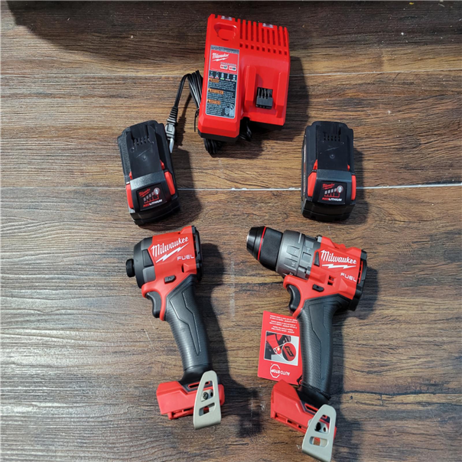 CALIFORNIA NEW MILWAUKEE M18 FUEL 2-TOOL COMBO KIT (2 BATTERIES AND CHARGER INCLUDED)