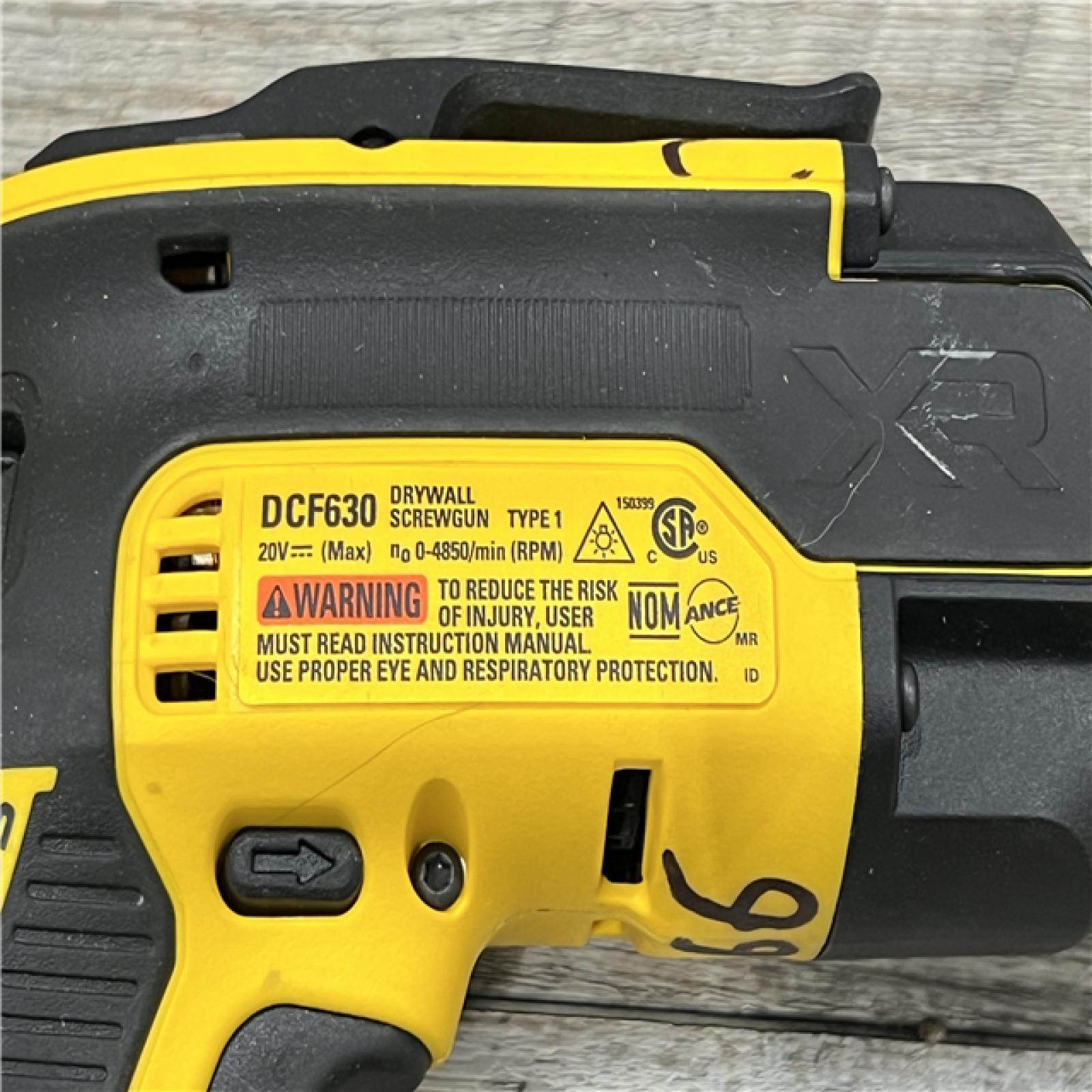 AS-IS DeWalt DCF630B 20V Cordless Brushless Screw Gun (Tool Only)