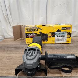 AS IS FLEXVOLT 60V MAX Cordless Brushless 4.5 in. to 6 in. Small Angle Grinder with Kickback Brake (Tool Only)