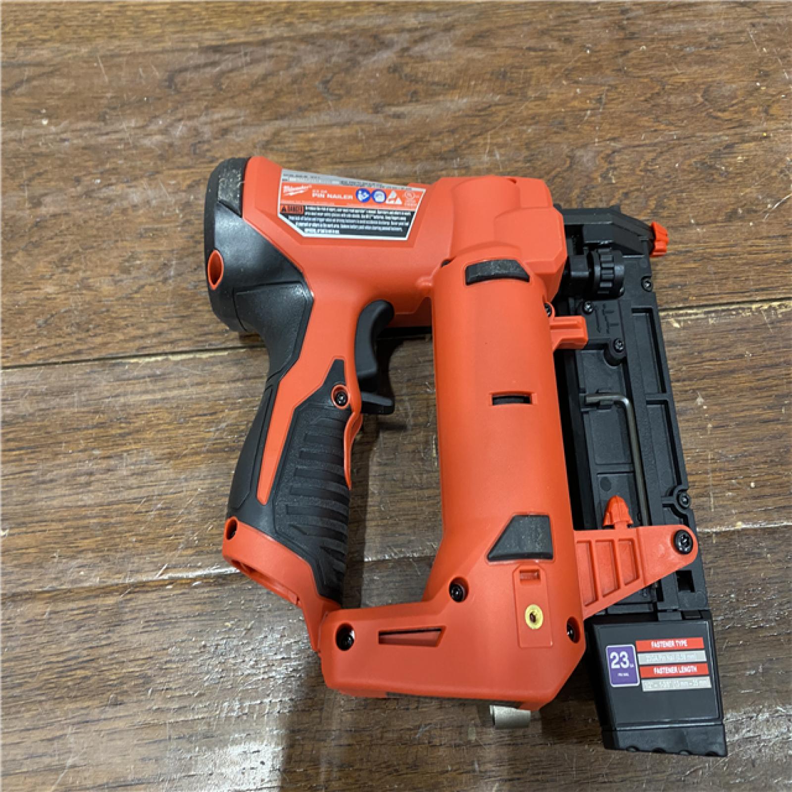 AS-ISMilwaukee 2540-20 12V 23 Gauge Cordless Pin Nailer (Tool Only)