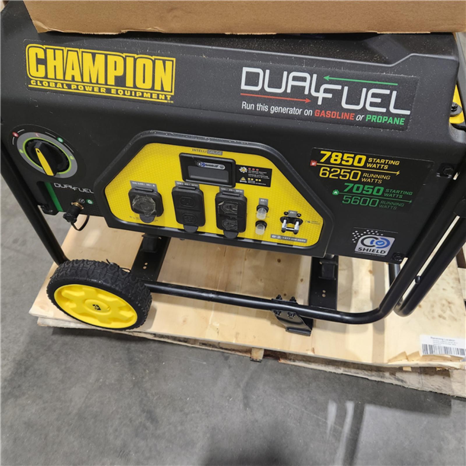 Dallas Location - As-Is Champion 7850/6250w Gas Portable Generator