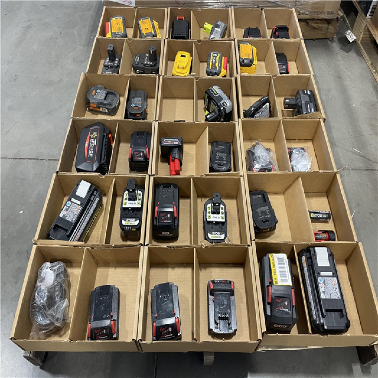 DALLAS LOCATION - AS-IS BATTERY PALLET