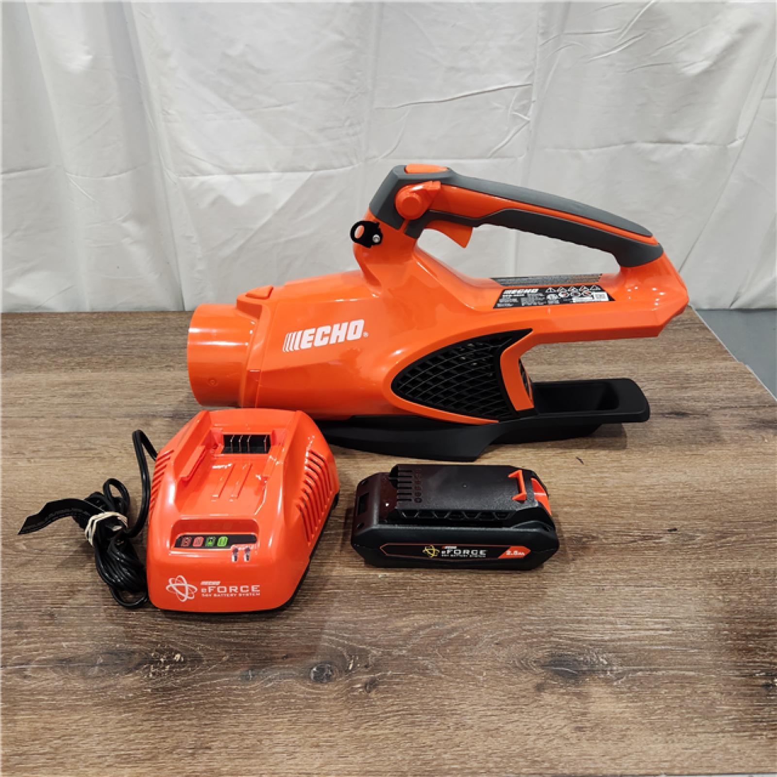 AS-IS EFORCE 56V 151 MPH 526 CFM Cordless Battery Powered Handheld Leaf Blower with 2.5Ah Battery and Charger