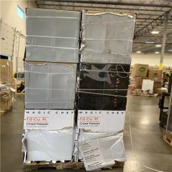 DALLAS LOCATION - AS-IS -  Magic Chef 5.0 cu. ft. Chest Freezer in White PALLET - (6 UNITS)