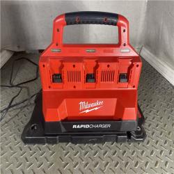 HOUSTON LOCATION - AS-IS Milwaukee M18 Packout Six Bay Rapid Charger