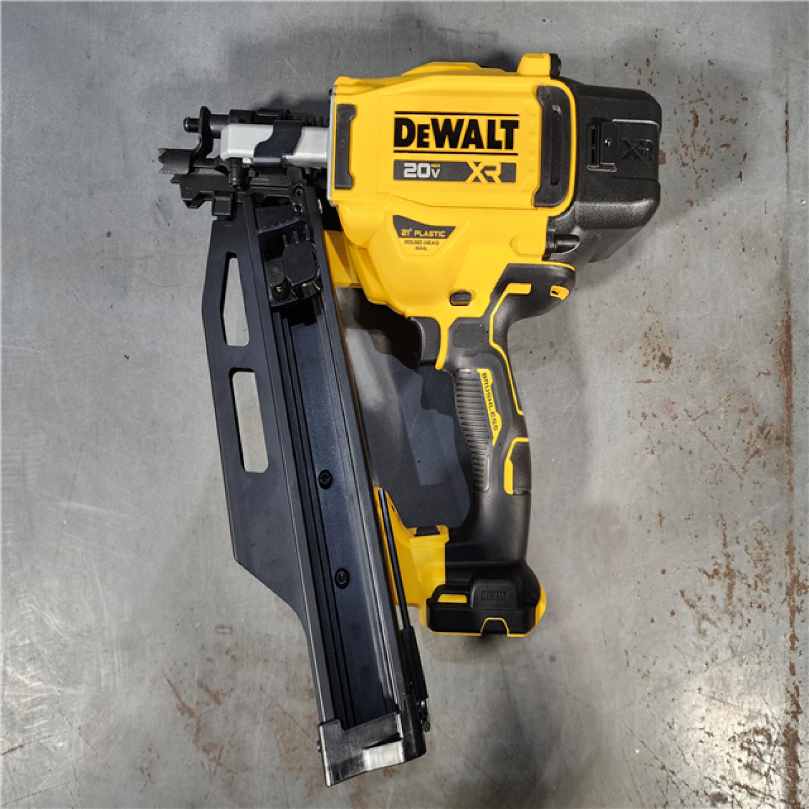 HOUSTON LOCATION - AS-IS DEWALT 20-Volt 21Â° Cordless Framing Nailer (Tool-Only)