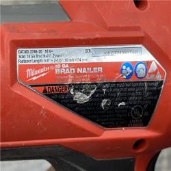 AS-IS Milwaukee M18 FUEL 18 Gauge Brad Nailer