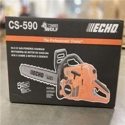 NEW! -  ECHO 24 in. 59.8 cc Gas 2-Stroke Rear Handle Timber Wolf Chainsaw